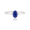 18K White Gold Lapis Lazuli Ring Thumbnail