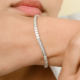 18K Gold Diamond Tennis Bracelet