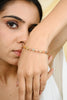 14K Multi Sapphire Heart Tennis Bracelet Thumbnail