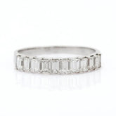 18K Gold Diamond Wedding Band