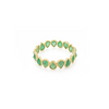 1.78 Ct Pear Cut Natural Emerald Full Eternity Band Ring Thumbnail