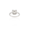 18K White Gold Diamond Baguette Ring Thumbnail