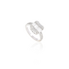 18K White Gold Diamond Baguette Ring Thumbnail