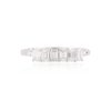 18K White Gold Diamond Half Eternity Band Thumbnail