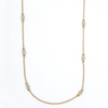 18K Yellow Gold Diamond Necklace Thumbnail