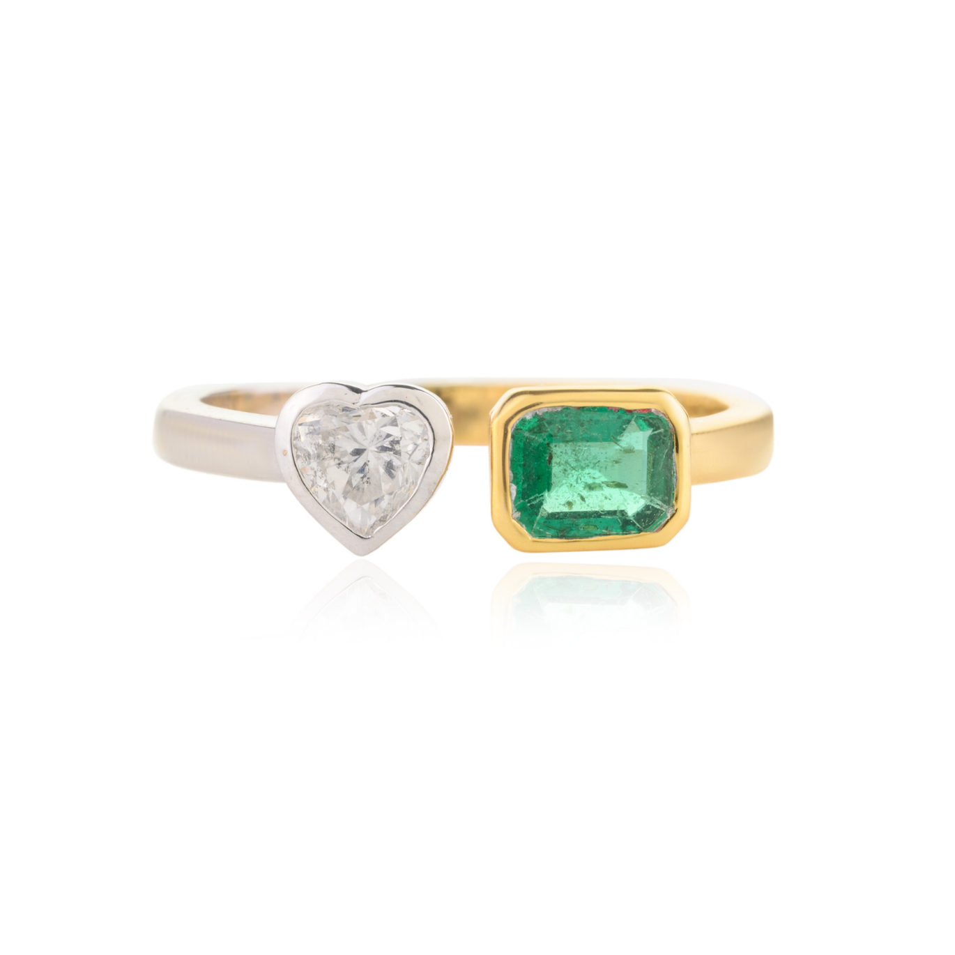 Buy Heart Shape Gemstone Rings - VR Jewels USA