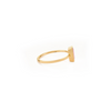 18K Yellow Gold Solitaire Ruby Ring For Her Thumbnail