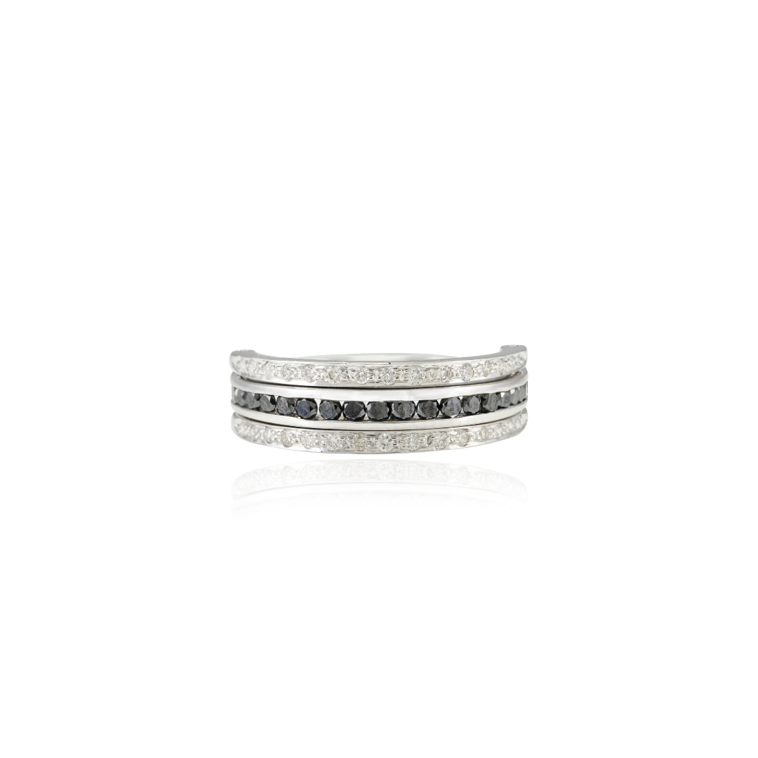 18K Diamond Convertible Magic Ring