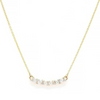 14K Diamond Bar Pendant Necklace Thumbnail