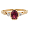 14K Yellow Gold Tourmaline Ring Thumbnail