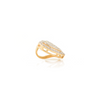18K Solid Yellow Gold Heart Diamond Pendant Thumbnail