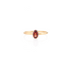 18K Gold Garnet Ring Thumbnail