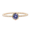 14K Gold Natural Tanzanite Gemstone Ring Thumbnail