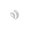 14k White Gold Diamond Engagement Ring For Her Thumbnail