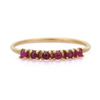 14K Yellow Gold Ruby Ring Thumbnail