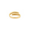14K Natural Diamond Chunky Wrap Ring Thumbnail