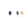 14k Gold Blue Sapphire Studs Thumbnail