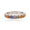 14K Multi Sapphire Eternity Band Thumbnail