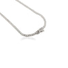 Vintage Style 6.72 Ct  Natural Diamond Wedding Necklace in 14K Gold Thumbnail