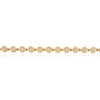 14k Gold Modern Bezel Set Diamond Tennis Bracelet in 7 Inches Thumbnail