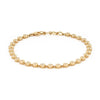 14k Gold Modern Bezel Set Diamond Tennis Bracelet in 7 Inches Thumbnail