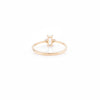 14K Gold Baguette Cut Moonstone Statement Ring Thumbnail