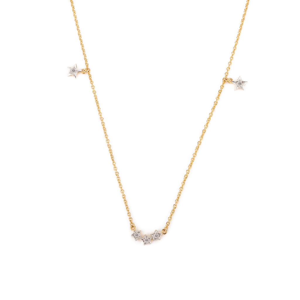 Diamond Star Everyday Necklace for Her Image