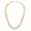 14K Gold Multi Sapphire Choker Necklace Thumbnail