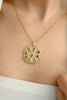 Antique Multi Sapphire Pendant 18k Solid Yellow Gold Thumbnail