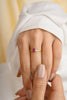 18k Genuine Ruby Diamond Engagement Ring Thumbnail