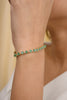 Emerald and Diamond Designer Tennis Bracelet Thumbnail