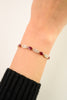 14k Gold 5.02Ct Ruby & Diamond Art Deco Tennis Bracelet Thumbnail