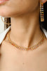 14K Gold Multi Sapphire Choker Necklace Thumbnail