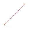 Ruby Gemstone 18k Solid Yellow Gold Unique Bracelet Thumbnail