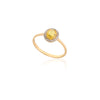 18K Gold Yellow Sapphire Combo Jewelry Set Thumbnail