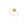 White Gold Yellow Sapphire Combo Jewelry Set Thumbnail