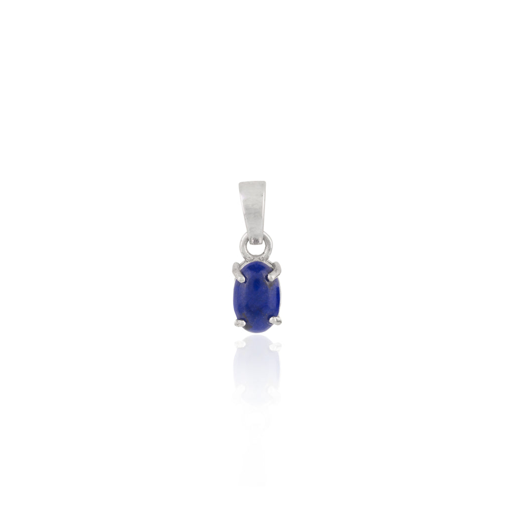18K Gold Lapis Lazuli Combo Jewelry Set Image