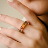 18K Yellow Gold Multi-Sapphire Ring Thumbnail