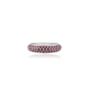 18K Gold Ruby Dome Style Band Thumbnail