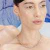 18K Gold Baguette Diamond Dangle Earrings Thumbnail