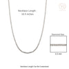 Vintage Style 6.72 Ct  Natural Diamond Wedding Necklace in 14K Gold Thumbnail