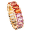 18k Gold Multi Sapphire Eternity Band Thumbnail