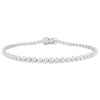 18K White Gold Diamond Sleek Bracelet Thumbnail