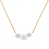 14K Star Diamond Pendant Necklace Thumbnail