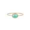18K Gold Emerald Stacking Ring Thumbnail