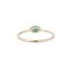14K Emerald Precious Gold Ring Thumbnail