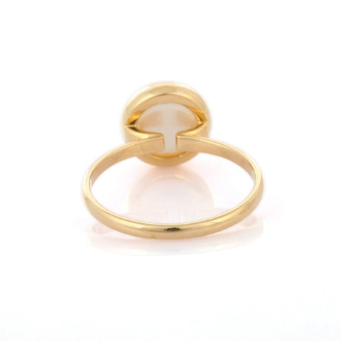 14K Gold Pearl Ring - VR Jewels