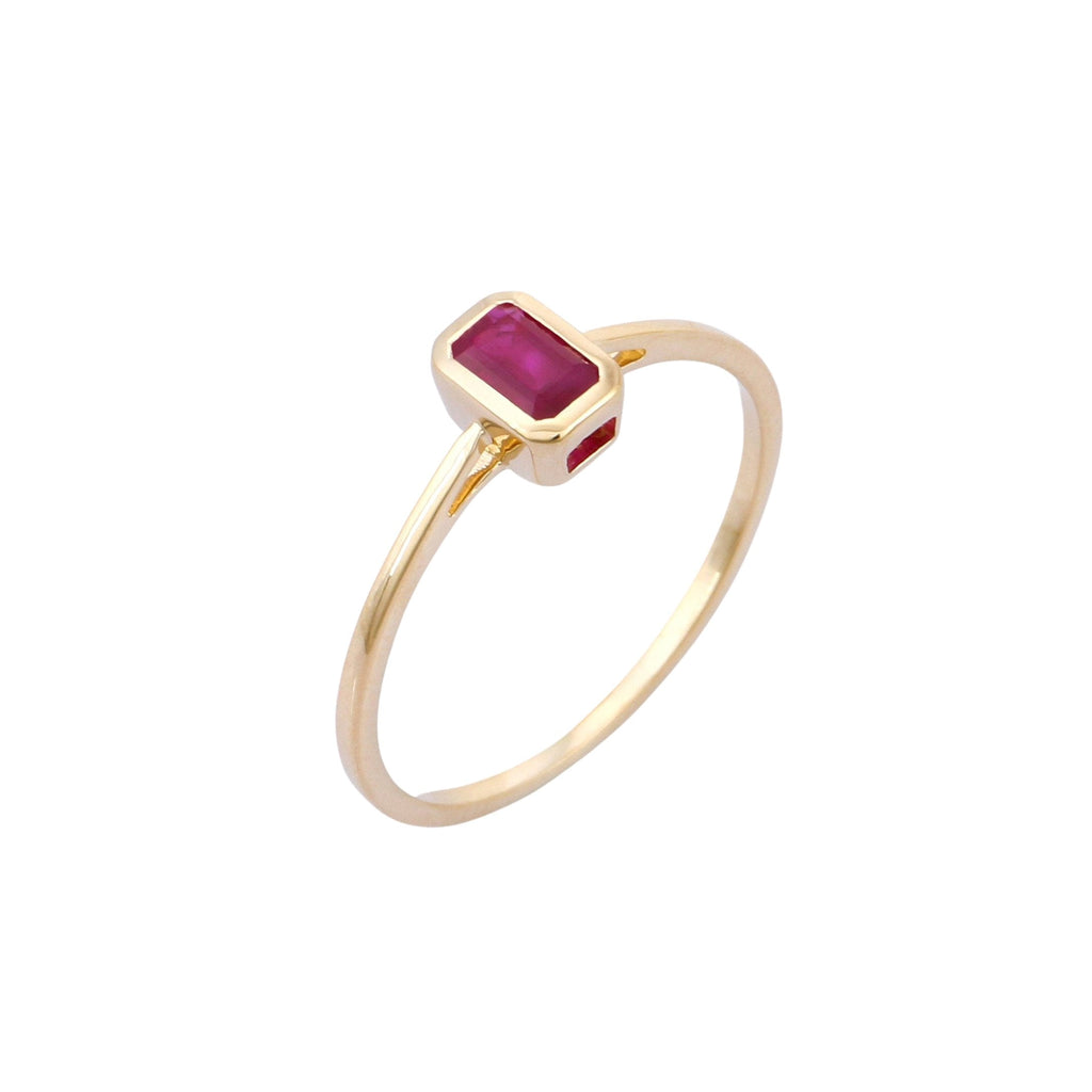 14K Gold Ruby Ring Image