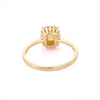 14K Gold Yellow Sapphire & Diamond Engagement Ring Thumbnail