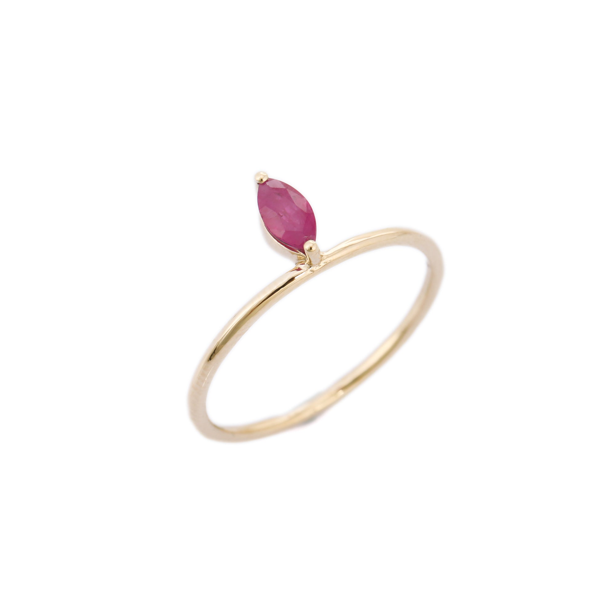 14K Ruby Precious Gold Ring - VR Jewels
